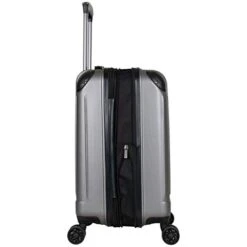 Kenneth Cole Reaction Flying Axis Collection Lightweight Hardside Expandable 8-Wheel Spinner Luggage, Silver, 20-Inch Carry On -Vera Bradley Shop 31dkSXVWGGL