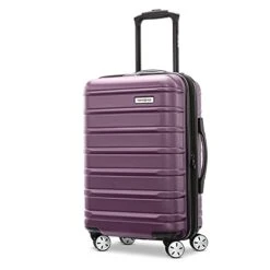 Samsonite Omni 2 Hardside Expandable Luggage With Spinner Wheels, Purple, Carry-On 20-Inch