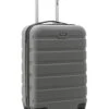 Wrangler Hardside Carry-On Spinner Luggage, Charcoal Grey, 20-Inch -Vera Bradley Shop 31eVxVYF3jL