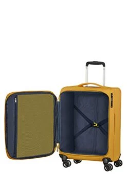 American Tourister Unisex Adults Expandable, Yellow (Golden Yellow), Spinner S Erweiterbar (55 Cm-48.5 L) 17 American Tourister Unisex Adults Expandable, Yellow (Golden Yellow), Spinner S Erweiterbar (55 Cm-48.5 L) -Vera Bradley Shop 31frcE2Js0L