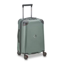 DELSEY Paris Cactus Hardside Luggage With Spinner Wheels, Khaki, Carry-On 19 Inch -Vera Bradley Shop 31fzTz4AbxL