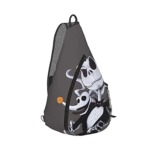 Sling Bag Ja&ck The Pu&mp&kin K&ing Multipurpose Travel Hiking Chest Bag Daypack Anti Theft Backpack Men Women Crossbody Shoulder Bag 5 Sling Bag Ja&ck The Pu&mp&kin K&ing Multipurpose Travel Hiking Chest Bag Daypack Anti Theft Backpack Men Women Crossbody Shoulder Bag - Image 3