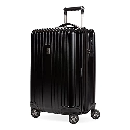 SwissGear 7910 Hardside Expandable Spinner Wheel Luggage With TSA Lock And USB, Black, Carry-On 20-Inch 3 SwissGear 7910 Hardside Expandable Spinner Wheel Luggage With TSA Lock And USB, Black, Carry-On 20-Inch
