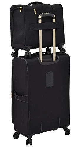 London Fog Langley 8 Wheel 15" Under The Seat Bag, Black 7 London Fog Langley 8 Wheel 15" Under The Seat Bag, Black - Image 5