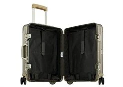 Rimowa Topas Titanium Carry On Luggage IATA 21" Inch Multiwheel 32L Suitcase - Champagne -Vera Bradley Shop 31kANOlOkCL