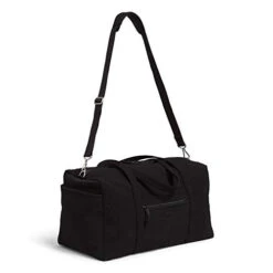 Vera Bradley Women's Microfiber Large Travel Duffle Bag, Black, One Size -Vera Bradley Shop 31l3PLw5wXL