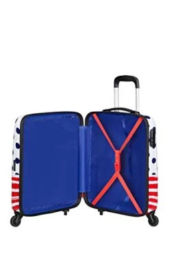 American Tourister Disney Legends - Spinner S - Kids Luggage, 55 Cm, 36 L, Multicolour (Mickey Dots) -Vera Bradley Shop 31n9ZIpSxGL
