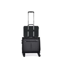 MOSISO Laptop Shoulder Bag Compatible 2018 MacBook Air 13 A1932 Retina Display/MacBook Pro 13 A1989 A1706 A1708 USB-C 2018 2017 2016/Surface Pro 6/5/4/3, Briefcase Handbag With Trolley Belt, Black -Vera Bradley Shop 31nSCYhlsaL