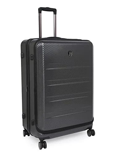 HEYS EZ Access 2.0 Range Charcoal Color Hard Large Luggage, Silver, Luggage 9 HEYS EZ Access 2.0 Range Charcoal Color Hard Large Luggage, Silver, Luggage - Image 7