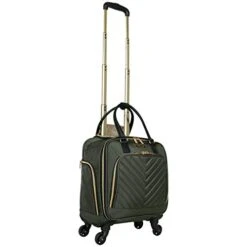 Kenneth Cole Reaction Women's Chelsea Luggage Chevron Softside 8-Wheel Spinner Expandable Suitcase Collection, Olive, 4 Underseater -Vera Bradley Shop 31oGfUIoR L