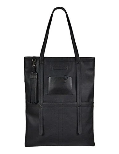 Sherpani Hadley Leather Everyday Tote Bag (Jet) 3 Sherpani Hadley Leather Everyday Tote Bag (Jet)