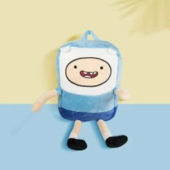 MINISO Adventure Time Backpack Cute Bag For Zipper School Picnic Bag,Blue Finn -Vera Bradley Shop 31pOm7vaA9L