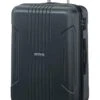 American Tourister Unisex_Adult Suitcase, Black (Dark Slate), M (67 Cm - 82 L)