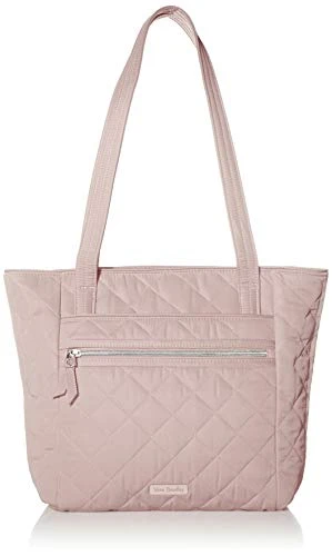 Vera Bradley Performance Twill Small Vera Tote Bag, Dover Mauve 3 Vera Bradley Performance Twill Small Vera Tote Bag, Dover Mauve