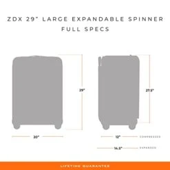 Briggs & Riley ZDX-Expandable Luggage With 4 Spinner Wheels, Hunter, Checked-Large 29 Inch 26 Briggs & Riley ZDX-Expandable Luggage With 4 Spinner Wheels, Hunter, Checked-Large 29 Inch -Vera Bradley Shop 31rkCPKF7EL