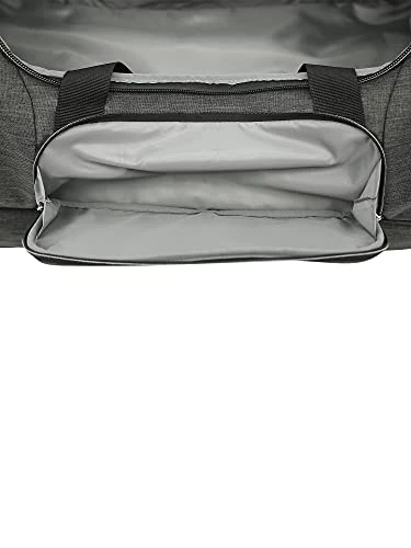Travelers Club 30" Travel Rolling Duffel Bag, Grey, Inch 6 Travelers Club 30" Travel Rolling Duffel Bag, Grey, Inch - Image 4