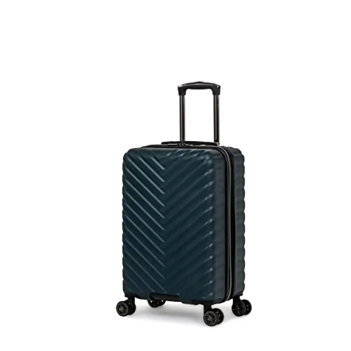 Kenneth Cole Reaction Women's Madison Square Hardside Chevron Expandable Luggage, Emerald, 20-Inch Carry On 3 Kenneth Cole Reaction Women's Madison Square Hardside Chevron Expandable Luggage, Emerald, 20-Inch Carry On