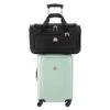 Delsey Paris Delsey Luggage Fashion 2-Piece Set, Carry-On Suitcase And Free Duffel Bag (Seafoam)