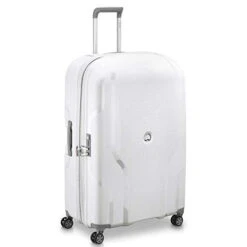 DELSEY Paris Clavel Hardside Expandable Luggage With Spinner Wheels, WHITE, Checked-Large 30 Inch -Vera Bradley Shop 31tr7LYEUtL