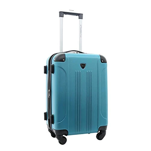 Travelers Club Sky+ Luggage Set, Teal, 3 Piece 4 Travelers Club Sky+ Luggage Set, Teal, 3 Piece - Image 2