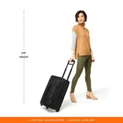 Briggs & Riley Global 2-Wheel Carry-On Duffle, Black -Vera Bradley Shop 31wNOTzQBeL