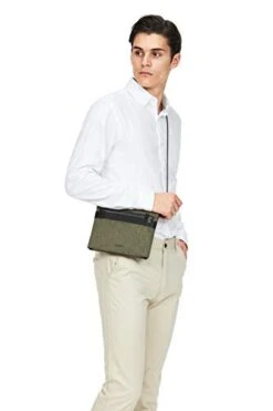 Pacsafe Men's Metrosafe X Anti Theft Crossbody Pouch, Tweed Green, 2.5L -Vera Bradley Shop 31wRKlh0xLL