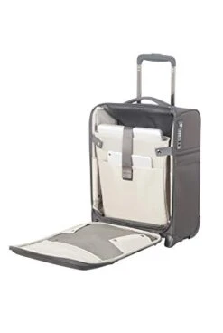 Samsonite Uplite Upright Underseater With USB Port Suitcase 45 Cm, Grey (Grey) - 115776/1408 -Vera Bradley Shop 31xP1lSUrSL