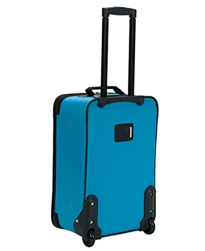 Rockland Journey Softside Upright Luggage Set, Turquoise, 4-Piece (14/19/24/28) 11 Rockland Journey Softside Upright Luggage Set, Turquoise, 4-Piece (14/19/24/28) - Image 9