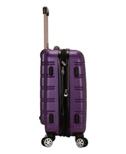 Rockland Melbourne Hardside Expandable Spinner Wheel Luggage, Purple, Carry-On 20-Inch -Vera Bradley Shop 31yDvK5LTuL