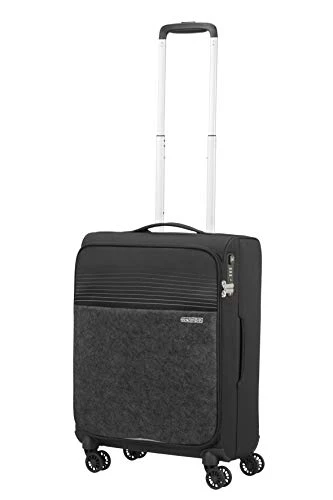American Tourister Unisex Adults Front Pocket In Felt, Black (Jet Black), Spinner S Mit Vordertasche Aus Filz (55 Cm-42 L) 7 American Tourister Unisex Adults Front Pocket In Felt, Black (Jet Black), Spinner S Mit Vordertasche Aus Filz (55 Cm-42 L) - Image 5