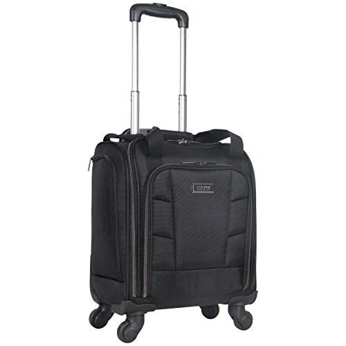 Kenneth Cole Reaction 18" Lightweight Multi-Pocket Anti-Theft RFID 14.1" Laptop & Tablet Underseater Carry-On With USB Charging Port, Black 3 Kenneth Cole Reaction 18" Lightweight Multi-Pocket Anti-Theft RFID 14.1" Laptop & Tablet Underseater Carry-On With USB Charging Port, Black
