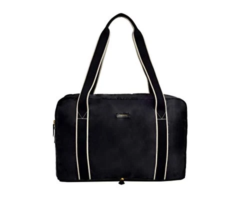 Paravel Foldable Travel Duffle Bag | Derby Black | Lightweight Carry On Bag 11 Paravel Foldable Travel Duffle Bag | Derby Black | Lightweight Carry On Bag - Image 9