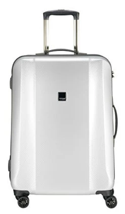 Titan Xenon Deluxe Medium 27’' Hard-side Expandable Spinner Luggage, Silver -Vera Bradley Shop 31zjBNlniuL