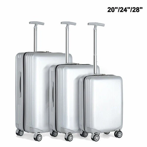 3Pcs ABS+PC Luggage Set Travel Suitcase Set Wiredrawing Trolley Case 3 9 3Pcs ABS+PC Luggage Set Travel Suitcase Set Wiredrawing Trolley Case 3 - Image 7