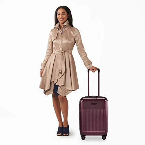 Briggs & Riley Sympatico Hardside International Spinner Luggage, Plum, 21-Inch Carry-On 8 Briggs & Riley Sympatico Hardside International Spinner Luggage, Plum, 21-Inch Carry-On - Image 6