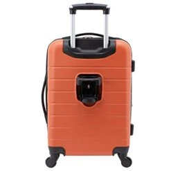 Wrangler Smart Luggage Set With Cup Holder And USB Port, Burnt Orange, 3 Piece 13 Wrangler Smart Luggage Set With Cup Holder And USB Port, Burnt Orange, 3 Piece -Vera Bradley Shop 41 gDS3f L