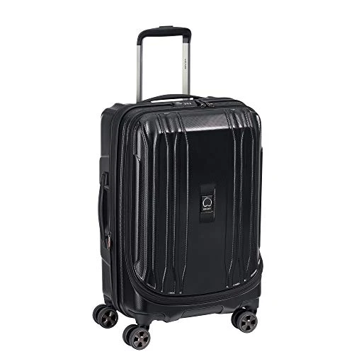 DELSEY Paris Eclipse DLX Expandable Luggage With Spinner Wheels, Black, Carry-on 21 Inch 3 DELSEY Paris Eclipse DLX Expandable Luggage With Spinner Wheels, Black, Carry-on 21 Inch
