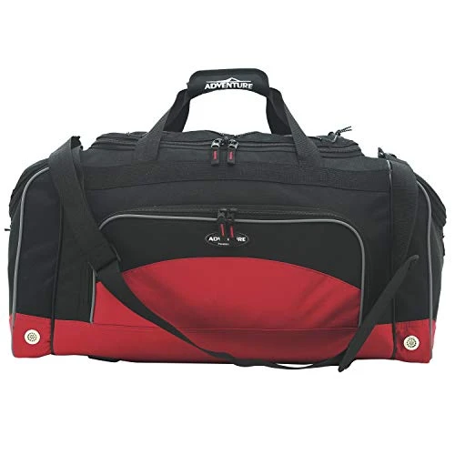 Travelers Club 4 Piece Gym Duffel And Accessory Set, Red 8 Travelers Club 4 Piece Gym Duffel And Accessory Set, Red - Image 6