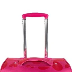 Cloe By Agatha Ruiz De La Prada Checked Medium 24" Inch Luggage With 360º-spinner Wheels In Magenta Color -Vera Bradley Shop 4109IBYJImS