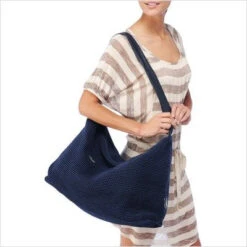 THE SAK Women's Sport Crochet Large Duffel Hobo Bag,Taupe -Vera Bradley Shop 410SJMShHlL