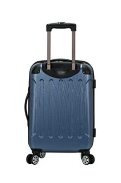 Rockland London Hardside Spinner Wheel Luggage, Blue, Carry-On 20-Inch -Vera Bradley Shop 410XwiB9sHL