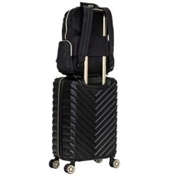 Kenneth Cole Reaction Women's Sophie Backpack Silky Nylon 15" Laptop & Tablet RFID Bookbag For School, Work, & Travel, Black With 20" Carry-On, One Size 32 Kenneth Cole Reaction Women's Sophie Backpack Silky Nylon 15" Laptop & Tablet RFID Bookbag For School, Work, & Travel, Black With 20" Carry-On, One Size -Vera Bradley Shop 410eKCr nVL