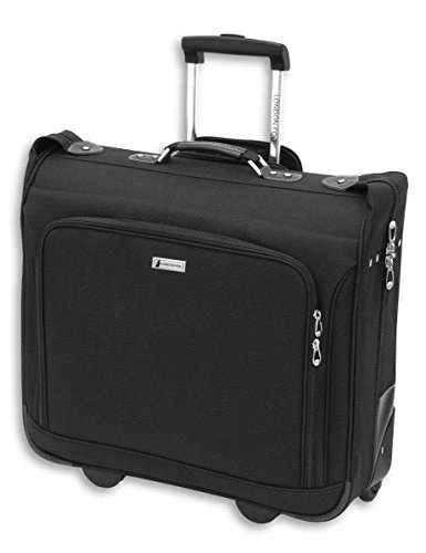 London Fog Buckingham 44" Wheeled Garment Bag, Black 3 London Fog Buckingham 44" Wheeled Garment Bag, Black