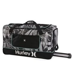Hurley Rolling Duffel, Grey Tropical