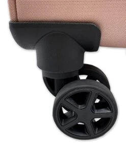 LONDON FOG Bromley Softside Expandable Spinner Luggage, Rose Gold, Checked-Medium 24-Inch -Vera Bradley Shop 41128ybUzbL