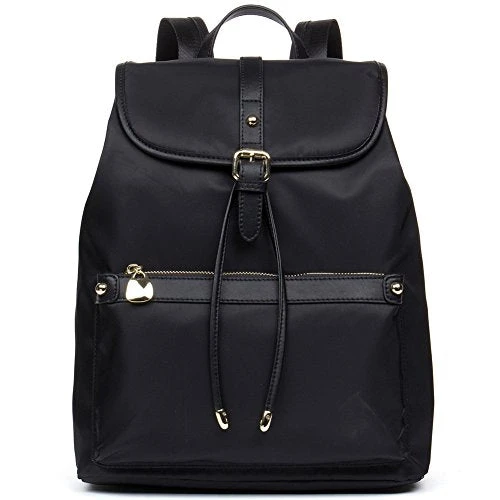 Bostanten Waterproof Backpack Purse Laptop Travel Backpacks School Nylon Bag For Women Black 3 Bostanten Waterproof Backpack Purse Laptop Travel Backpacks School Nylon Bag For Women Black