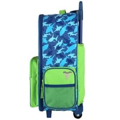 Stephen Joseph Boys Classic Rolling Luggage, Shark, One Size 12 Stephen Joseph Boys Classic Rolling Luggage, Shark, One Size -Vera Bradley Shop 411SpemvXBL