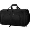 Duffel Bags For Traveling, 65L Carry On Foldable Weekender Overnight Bag For Men Women Waterproof Weekend Travel Duffle Bags With Shoe Compartment,Black 2 Duffel Bags For Traveling, 65L Carry On Foldable Weekender Overnight Bag For Men Women Waterproof Weekend Travel Duffle Bags With Shoe Compartment,Black -Vera Bradley Shop 411axxlPqnL
