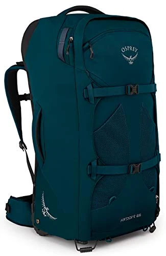 Osprey Farpoint 65 Men's Wheeled Luggage, Petrol Blue 10 Osprey Farpoint 65 Men's Wheeled Luggage, Petrol Blue - Image 8