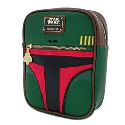 Loungefly X Star Wars Boba Fett Crossbody Bag, Green, One Size 9 Loungefly X Star Wars Boba Fett Crossbody Bag, Green, One Size -Vera Bradley Shop 411dyK74BML
